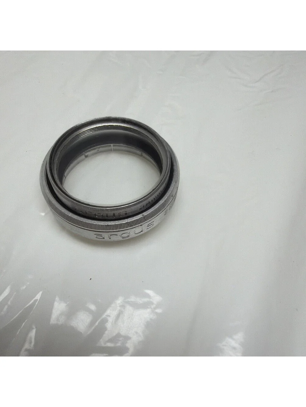 Argus 30 mm 1 Diopter Portrait Lens & Adapter Ring 28.5 mm Aluminum Vintage